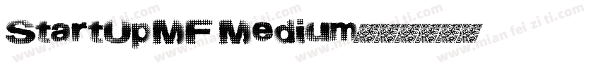 StartUpMF Medium字体转换